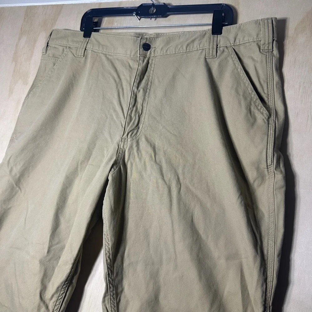 Carhartt Relaxed Fit‎ Canvas Work Pants Khakis Men’s 42X30